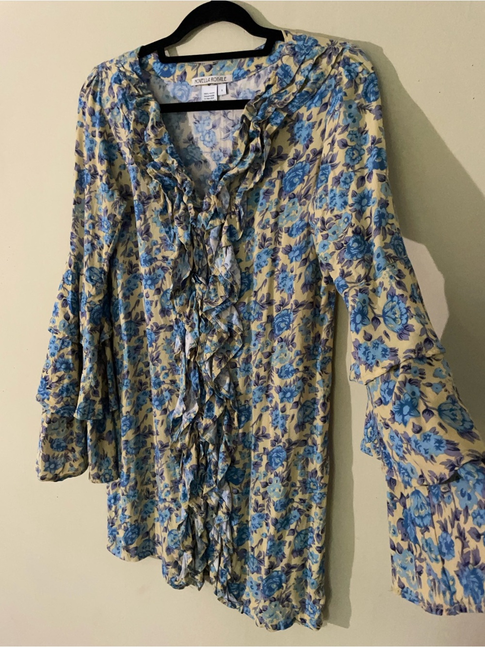 Novella Royale | Little Miss Lady Ruffled Mini w/Bell Sleeves, Sz S ♥ Like new!